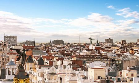 Sky line Madrid