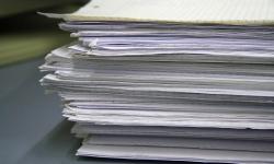 Papeles apilados